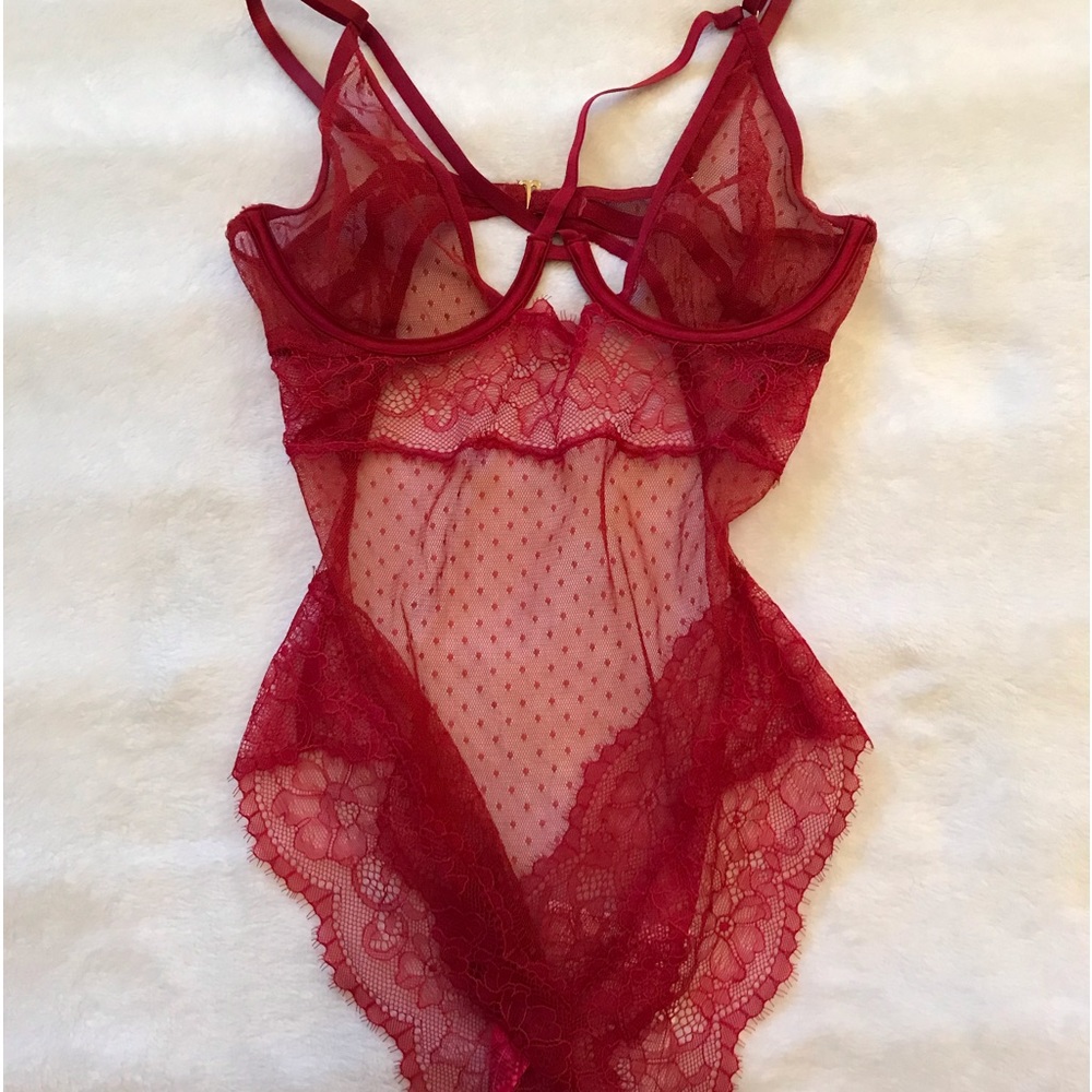Beautiful and Sexy Devil Red Lingere